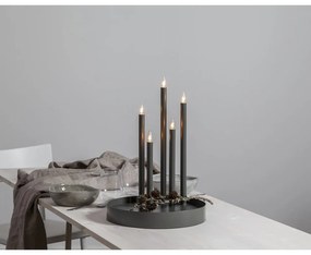 Черна светлинна декорация ø 32 cm Deco - Star Trading