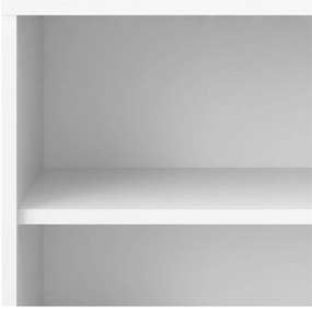 Бял модулен шкаф за книги 89x113 cm Prima - Tvilum