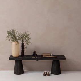 Тъмнокафява пейка Clyde – WOOOD