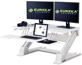 Gaming бюро - Eureka Ergonomic® CV-PRO 36-Бял