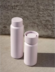 Светлорозова термочаша от неръждаема стомана 650 ml Singles – Zone