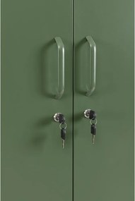 Тъмнозелено метално заключващ се шкафче 80x185x50 cm Cambridge – Yes Everyday