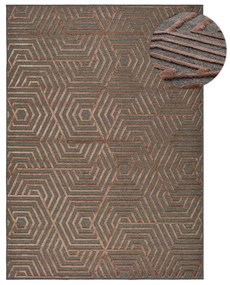 Червен килим Lana, 67 x 105 cm - Universal