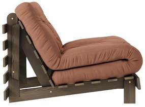 Фотьойл в оранжево-меден цвят Roots - Karup Design