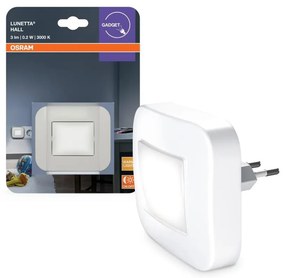 Osram - LED нощна лампа със сензор за здрач LUNETTA LED/0,2W/230V