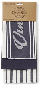 Чаени кърпи, престилка и кърпа за готвене в комплект от 5 бр. Oxford Denim – Cooksmart ®