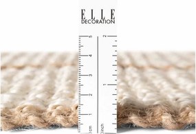 Кремав ръчно изработен ютен килим 160x230 cm Harvest Sierra – Elle Decoration