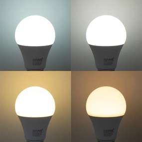 Комплект от 5 Димируеми LED крушки E27 A60 Опал 9W 806lm 2700-6500K
