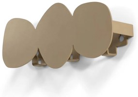Бежова метална стенна закачалка Tumulo – Spinder Design