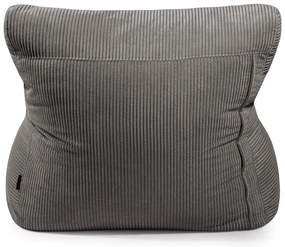 Пуф от рипсено кадифе в цвят горчица Lounge 100 – SLOWDOWN