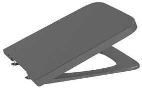 Седалка и капак, Roca, A80153264B, SQUARE, за тоалетна чиния, със забавено падане