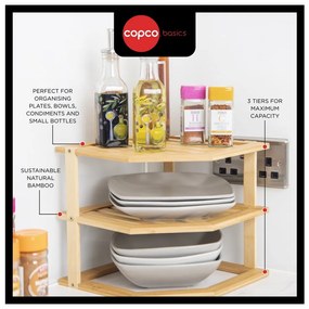 Допълнителен рафт от бамбук Copco - Kitchen Craft