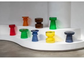 Стъклена кръгла странична масичка ø 32 cm Amarre – Leitmotiv