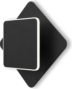 LED аплик LHJ123-W Черен