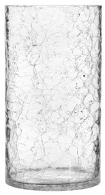 Horecano - Стъклена ваза ф12xh20см CRACKED (VS.DUZ.031C)