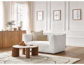 Бял диван от прежда с примки от букле 170 cm Giorgia – Bobochic Paris