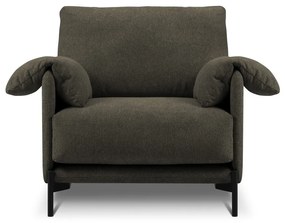 Черно и сиво кресло Zoe - Interieurs 86