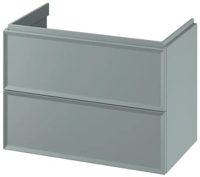 Cersanit S1017-004 - Висящ шкаф за баня под мивка MILLE 80x45 cm в цвят мента