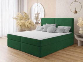 Тапицирано легло Claire с матрак и топ-Prasino-180 x 200