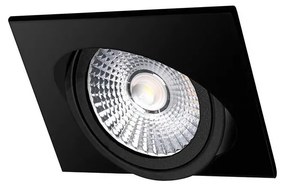 LED Лампа за окачен таван LED/18W/230V 4000K 11,5x11,5 cm черен