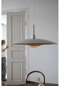 Бежово висящо осветително тяло с метален абажур ø 57 cm Piny – Markslöjd