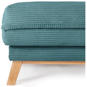 Тюркоазена табуретка от рипсено кадифе Tori – Bonami Selection