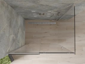 Mexen Omega плъзгаща се душ кабина 100 x 80 см, прозрачна, хром - 825-100-080-01-00