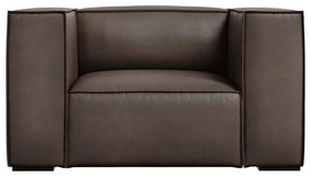 Кафяв кожен фотьойл Madame - Windsor & Co Sofas
