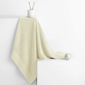 Кремави памучни хавлии и кърпи за баня в комплект 4 бр. от тери Amari – Restilo