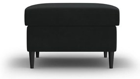 Черна кадифена табуретка Kyoto – Cosmopolitan Design