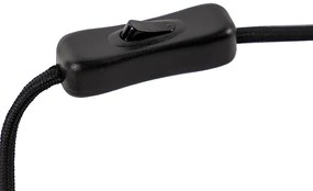 Лампа за маса в стил Арт Деко месинг с опалово стъкло 45,5 см - Pallon