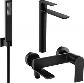 Mexen Zero R02 комплект за вана, черен - 71113R02-70