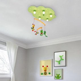 Висулна лампа за таван Elobra Bee and Frog Five-light