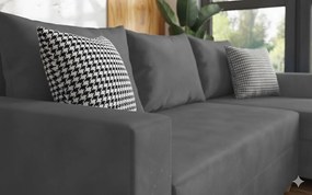 Разтегателен ъглов диван Фабиола