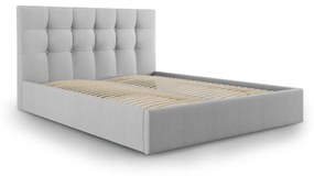 Светлосиво двойно легло , 180 x 200 cm Nerin - Mazzini Beds