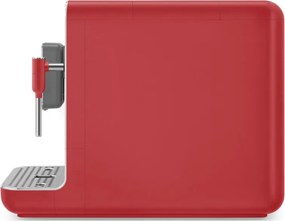 Еспресо машина SMEG Collezione BCC02RDMEU, 1350 W, 19 bar, 1.4 л, 8 функции, Вградена мелачка, Дюза за пара, Червен