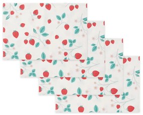 Подложки в комплект от 4 броя 30x46 cm Strawberry Garden - Catherine Lansfield