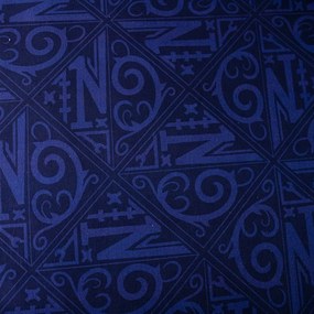 Тъмносиньо единично памучно детско спално бельо 140x200 cm Wednesday "Rain" – Jerry Fabrics