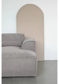 Светлосив ъглов диван (ляв ъгъл/"U" форма) Flex Felix – Miuform