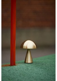 Златиста LED затъмняваща се настолна лампа (височина 20 cm) Mush – Hübsch