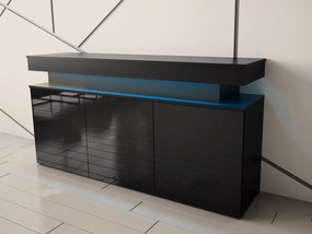 Бюфет Glossa 160 със LED-Mauro