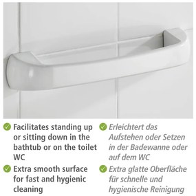 Стенен пластмасов парапет за баня Pure – Wenko