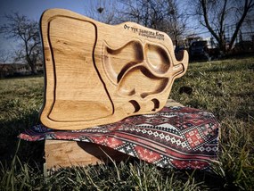 Дъска за рязане и сервиране /модел C030022/