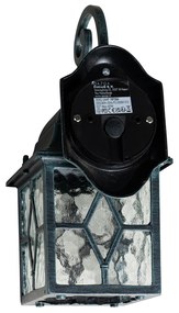 Романтичен външен стенен фенер тъмно зелен - Лондон