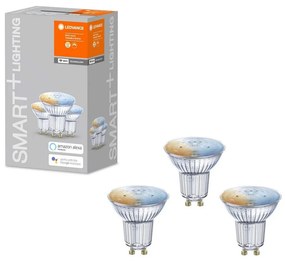 К-кт 3 бр. LED RGBW димируема крушка SMART + GU10/5W/230V 2700K-6500K - Ledvance