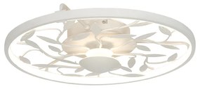 Лампа за таван арт деко бяла 3-степенна димируема - Bota