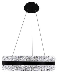 LED регулируем полилей на кабел 80W 230V 3000-6500K черен + DO