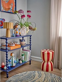 Жълта текстилна настолна лампа с текстилен абажур (височина 30 cm) Emmie – Bloomingville