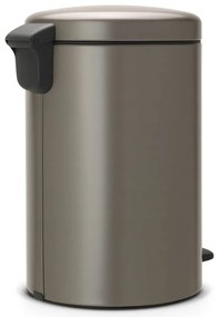 Сиво стоманено кошче за боклук с педал 20 l NewIcon – Brabantia