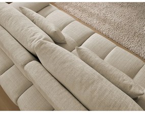 Бежов шенилов диван 264 cm Ivane – Bobochic Paris